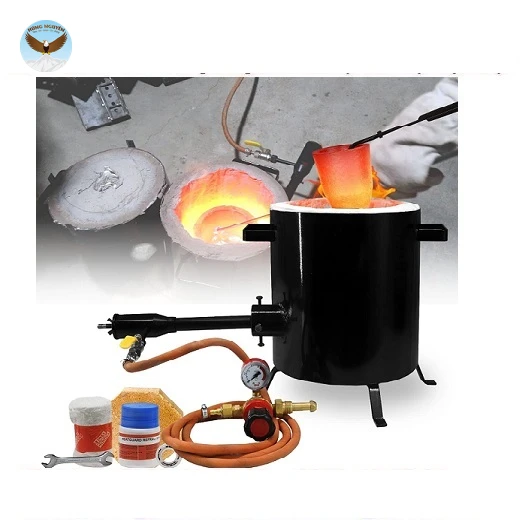 LÒ NUNG NẤU CHẢY KIM LOẠI BẰNG KHÍ GAS CHINA GMF1001